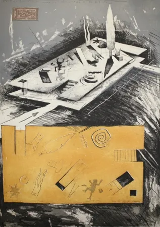 Radierung Nagel - Sin Título 6