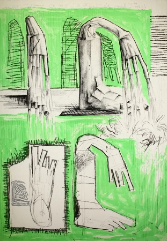 Radierung Nagel - Sin Título 7