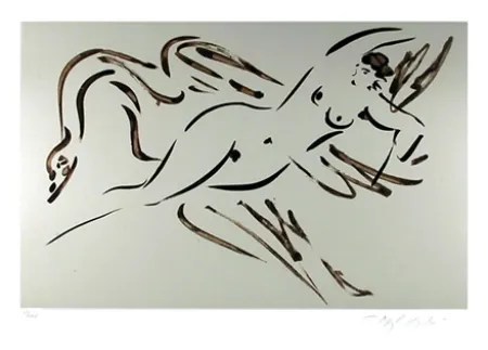 Stich Nakian - Leda and the Swan - 2