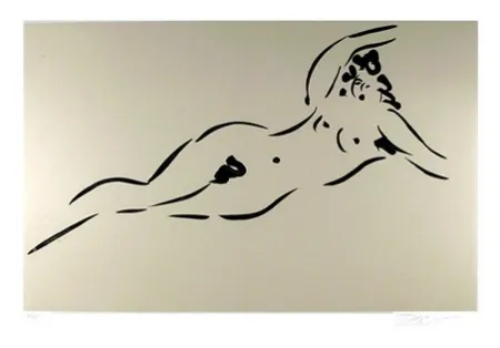 Stich Nakian - View from Olympus: Plate II, Reclining Nymph