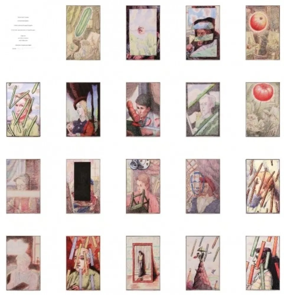 Siebdruck Nauman - Clean Vision