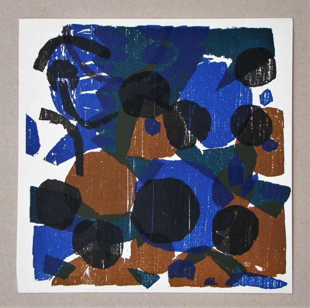 Holzschnitt Nay - Untitled