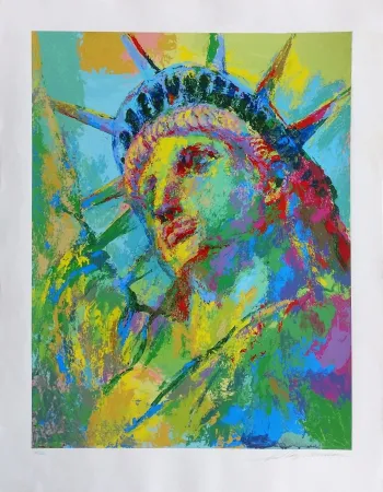 Siebdruck Neiman - PORTRAIT OF LIBERTY