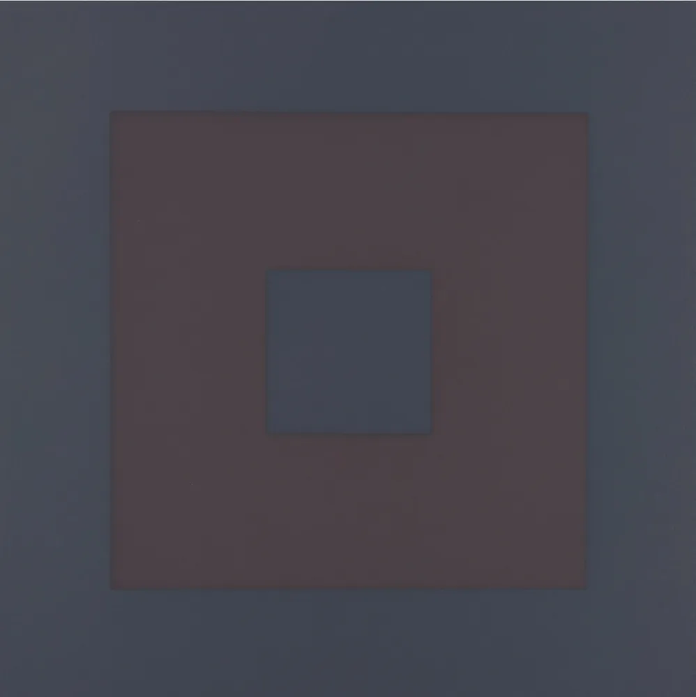 Siebdruck Nemours - Albiréo 5, 1987