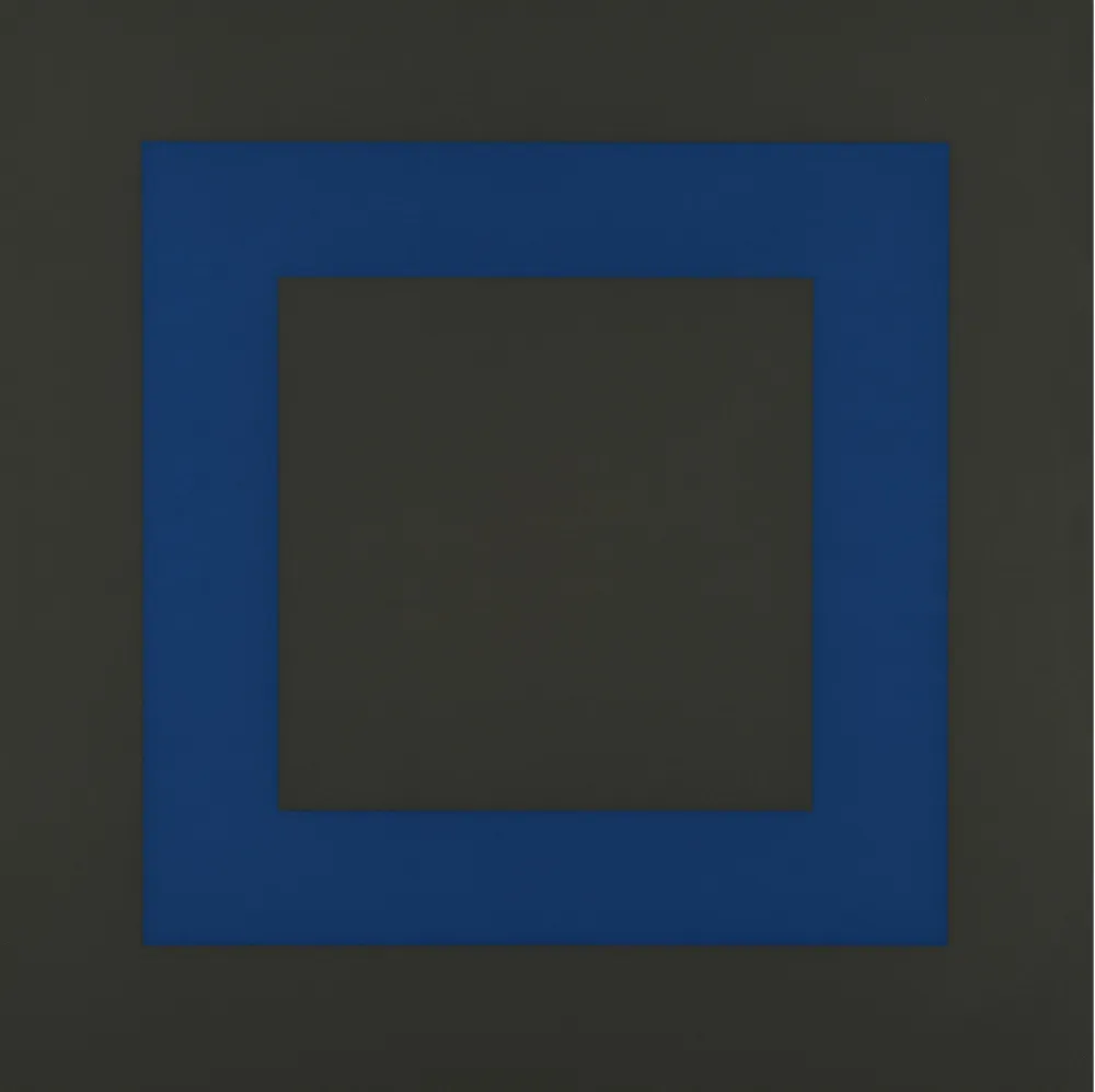 Siebdruck Nemours - Albiréo 6, 1987