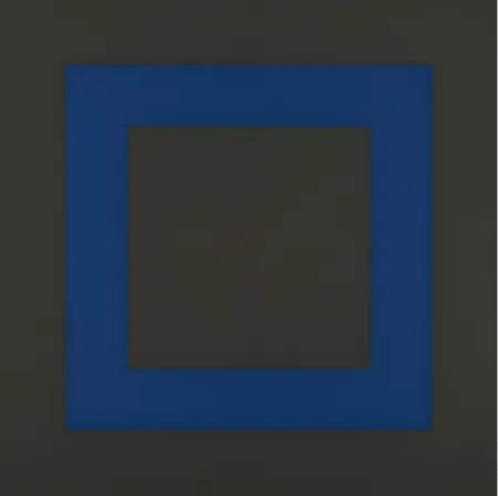 Siebdruck Nemours - Albiréo 6, 1987