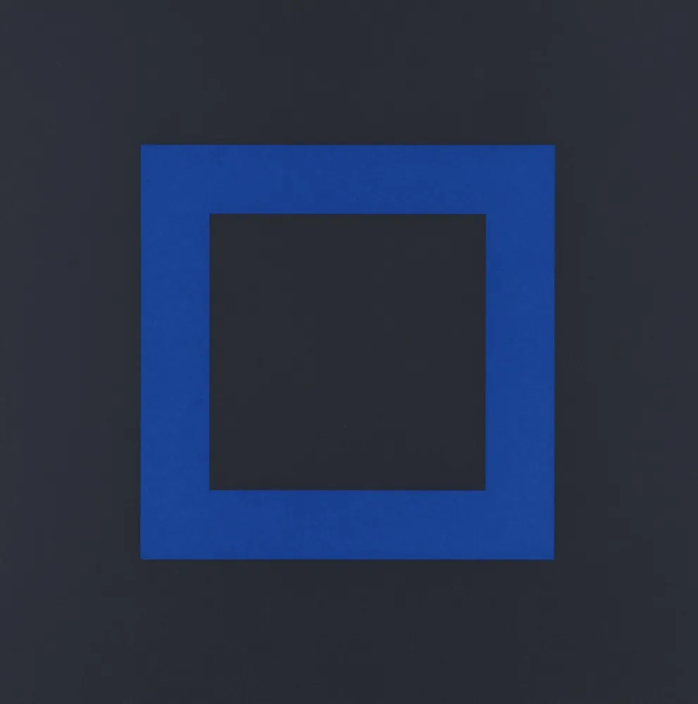 Siebdruck Nemours - Albiréo 7, 1987