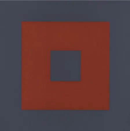 Siebdruck Nemours - Albiréo 8, 1987