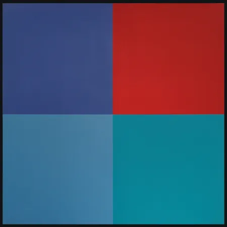 Siebdruck Nemours - Composition