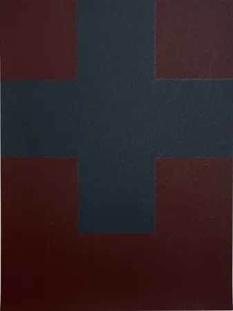 Siebdruck Nemours - Composition III, 1989 - Hand-signed