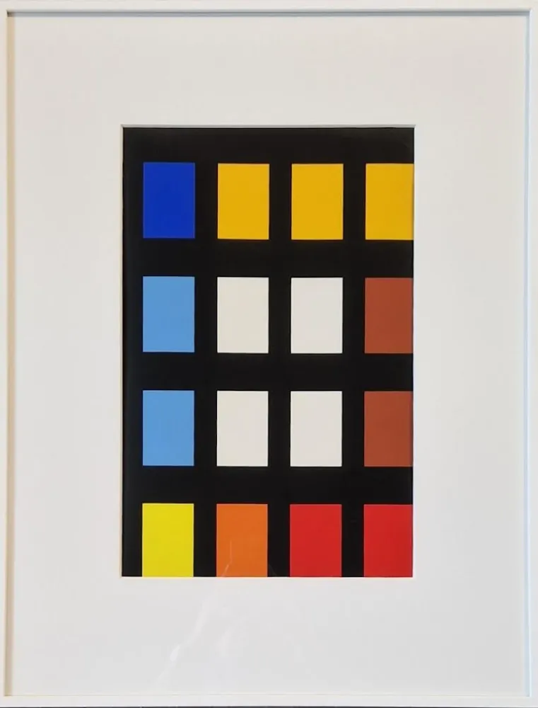 Siebdruck Nemours - L'ondulatoire II