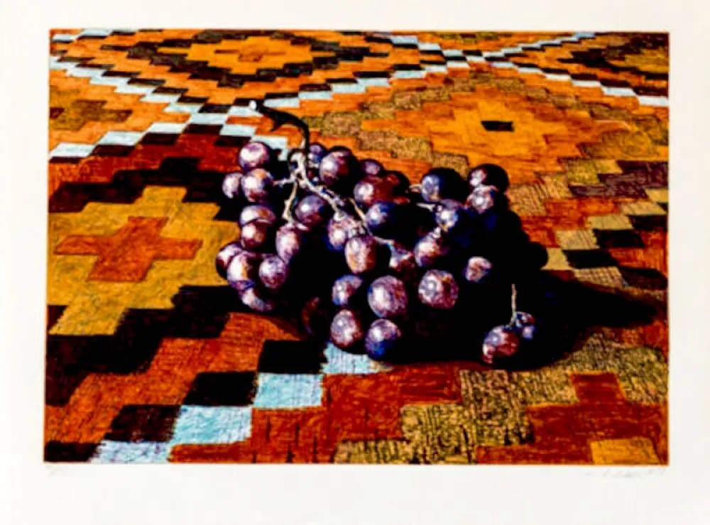 Siebdruck Nesbitt - Grapes