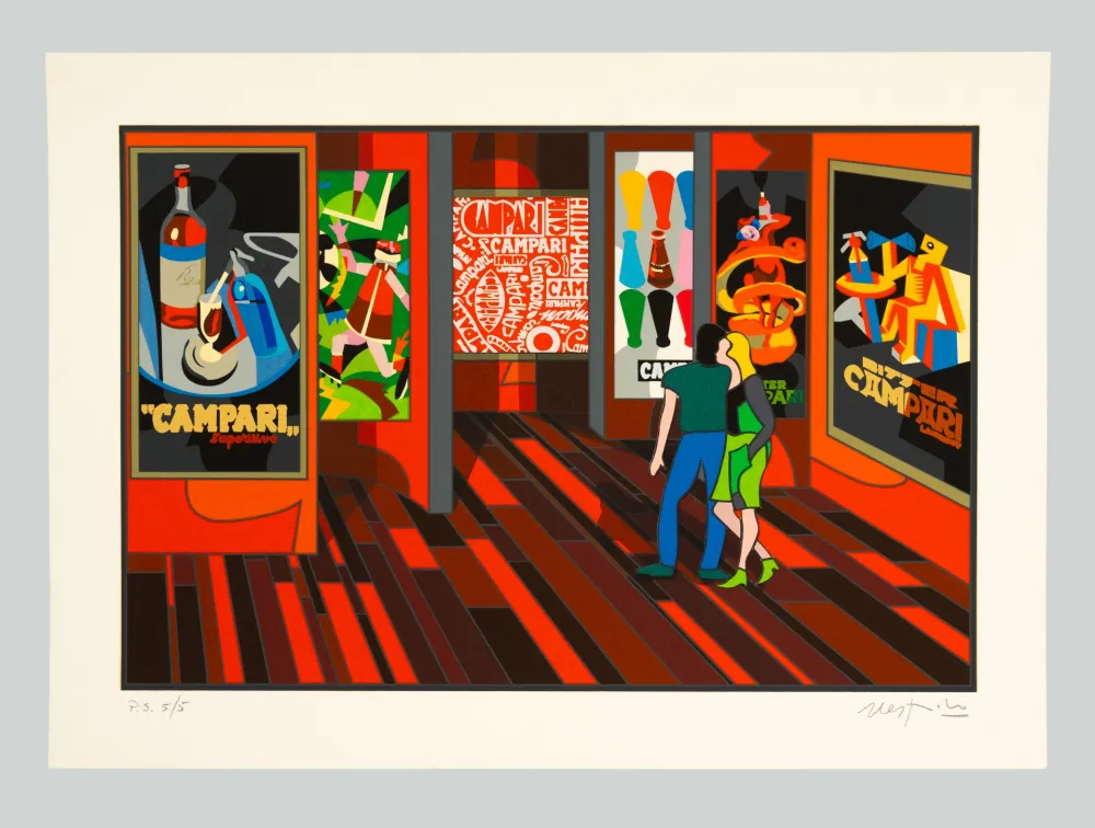 Siebdruck Nespolo - Campari