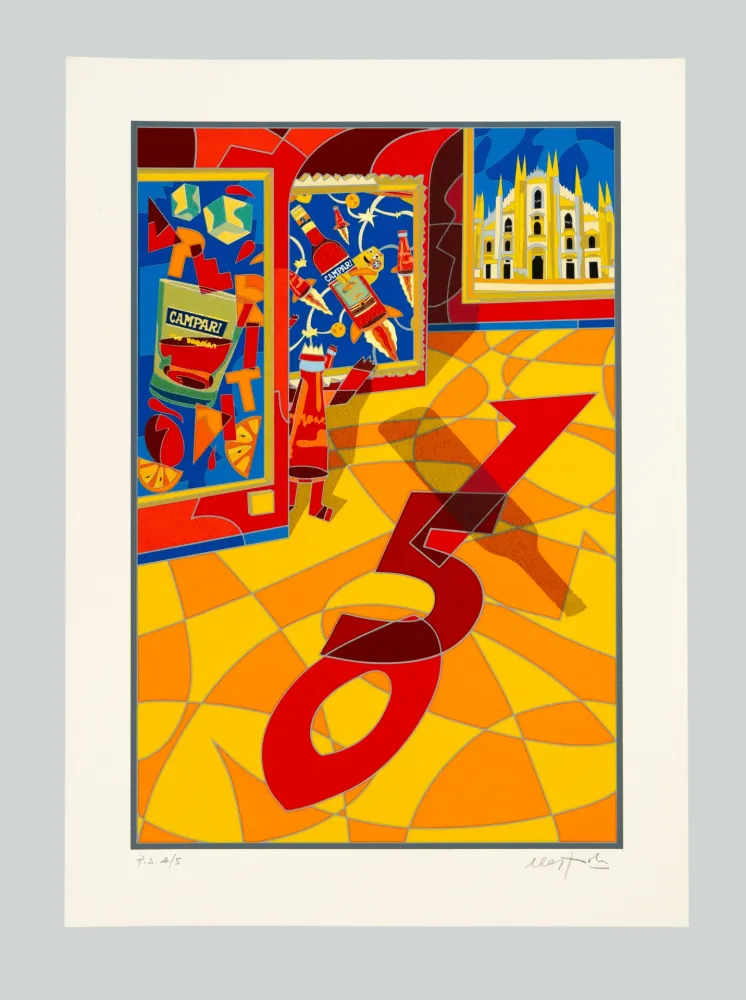 Siebdruck Nespolo - Campari