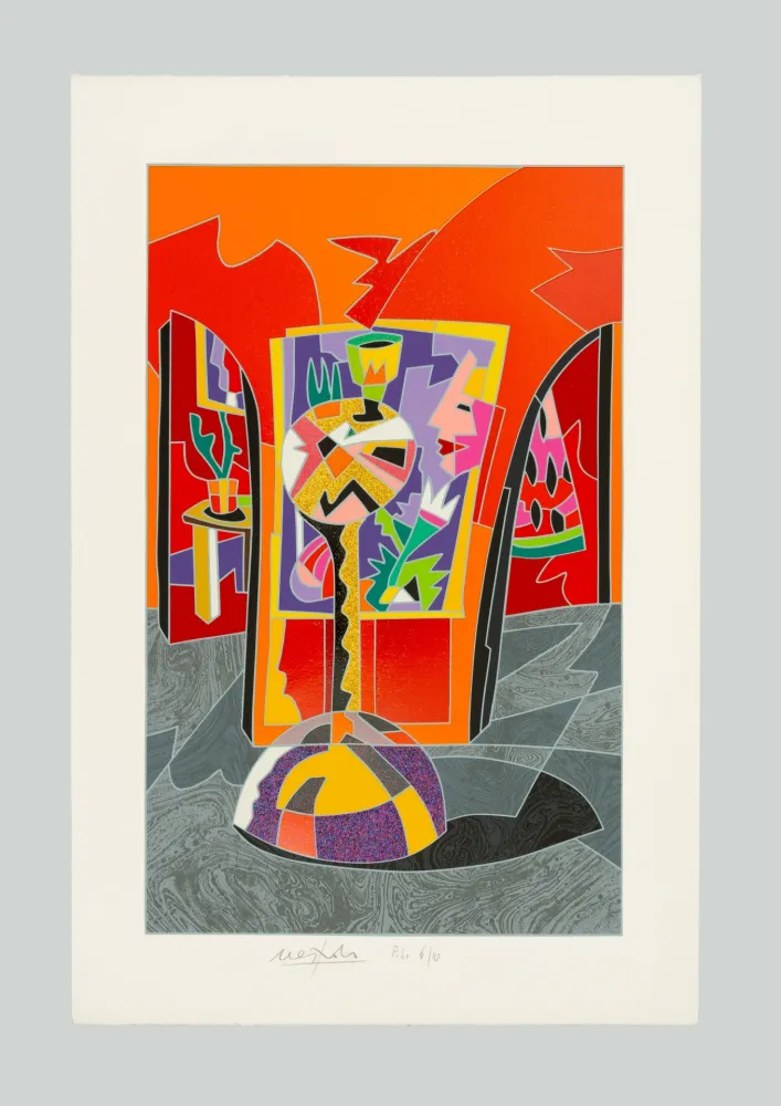 Siebdruck Nespolo - Composizione