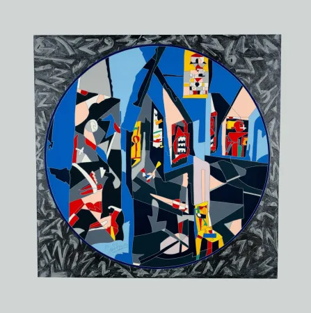 Siebdruck Nespolo - Composizione