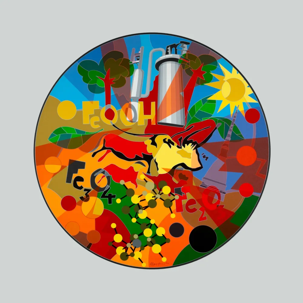 Siebdruck Nespolo - Composizione