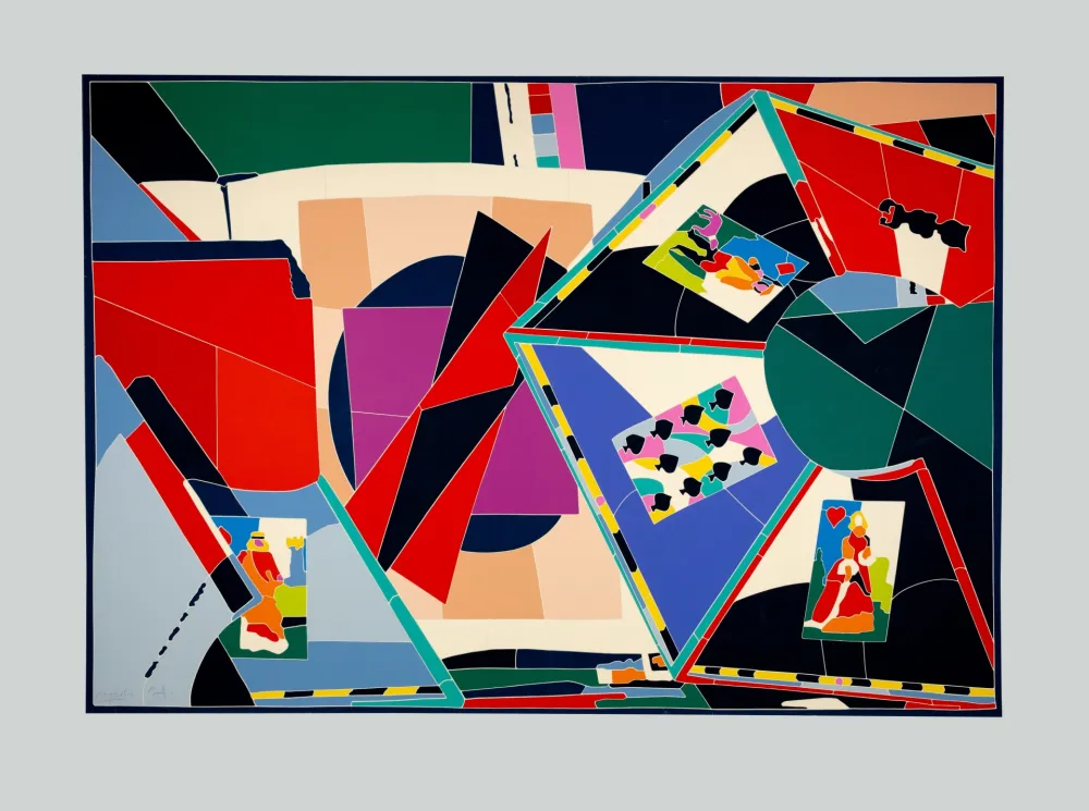 Siebdruck Nespolo - Composizione