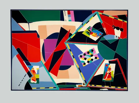 Siebdruck Nespolo - Composizione