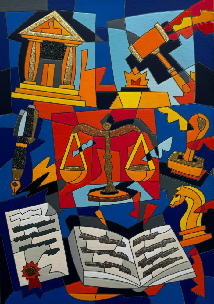 Siebdruck Nespolo - Dura lex sed lex