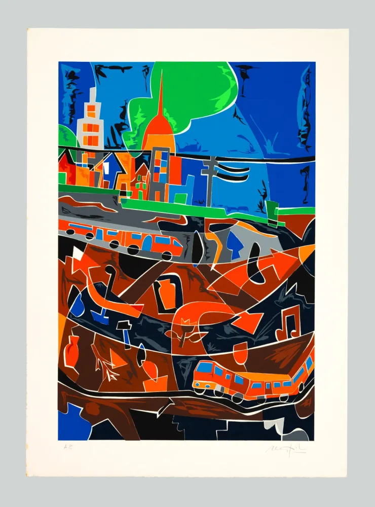 Siebdruck Nespolo - Metropolitana di Torino