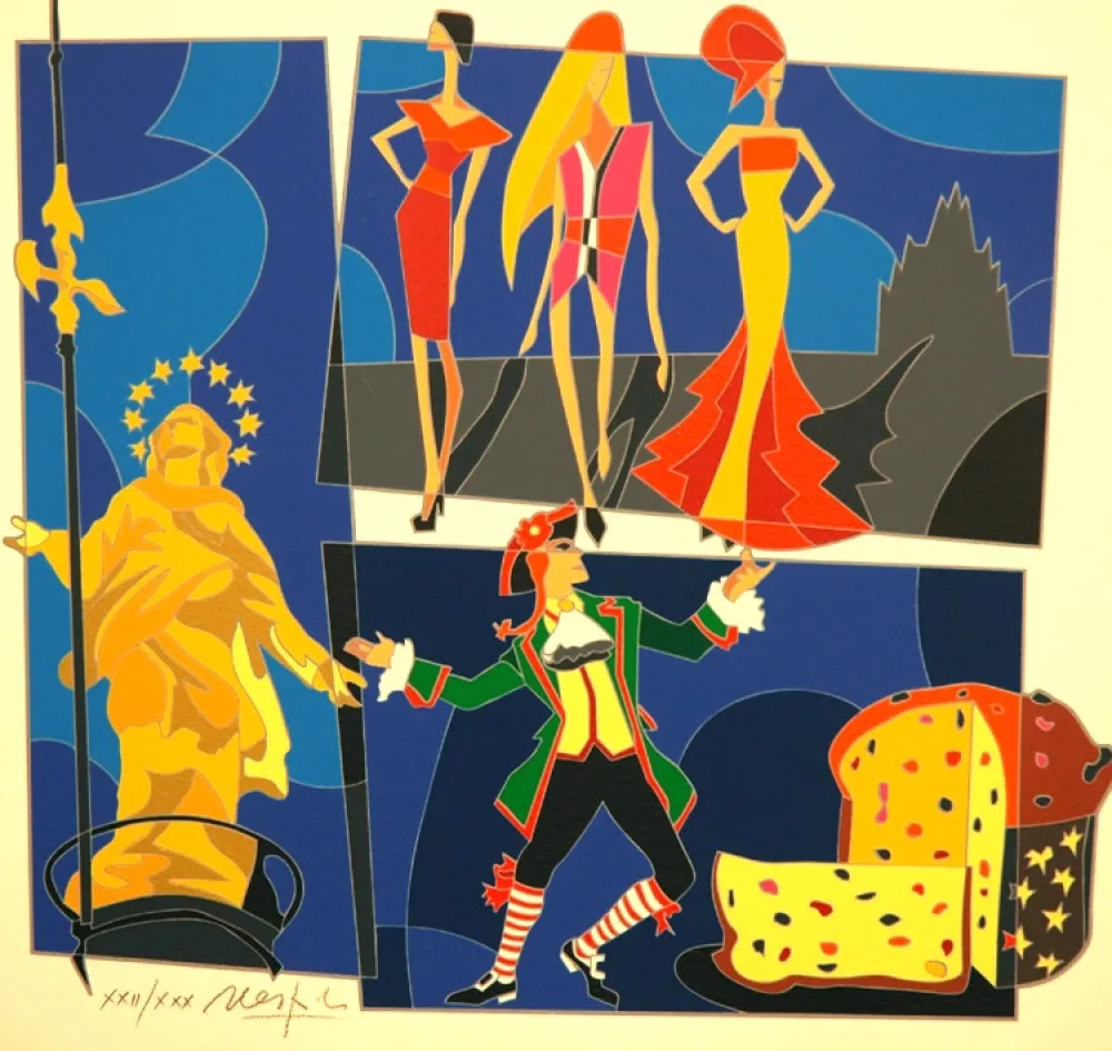 Siebdruck Nespolo - Milano 2