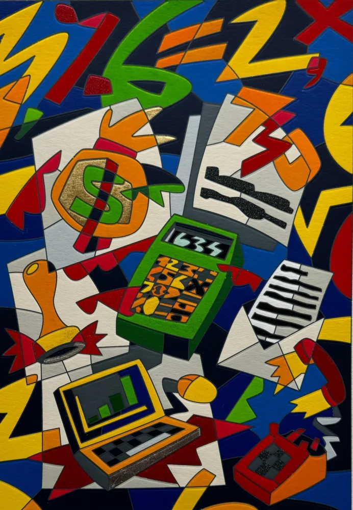 Siebdruck Nespolo - Numerarius