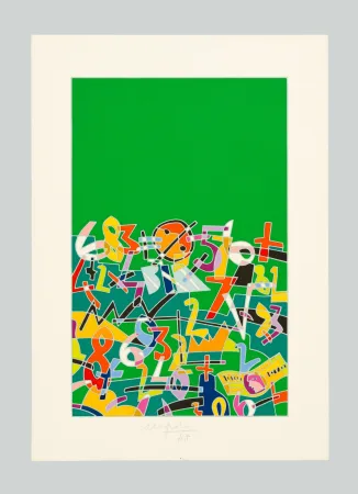 Siebdruck Nespolo - Senza titolo