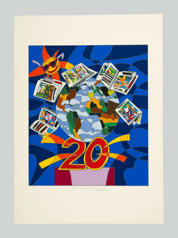 Siebdruck Nespolo - Venti