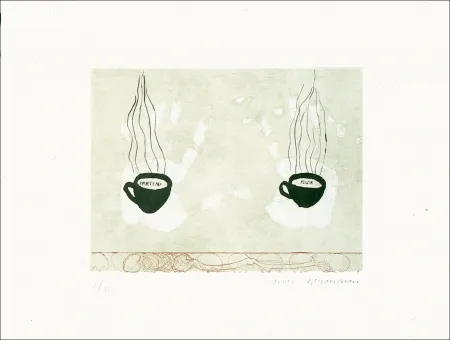 Radierung Neumann - Marteau pilon