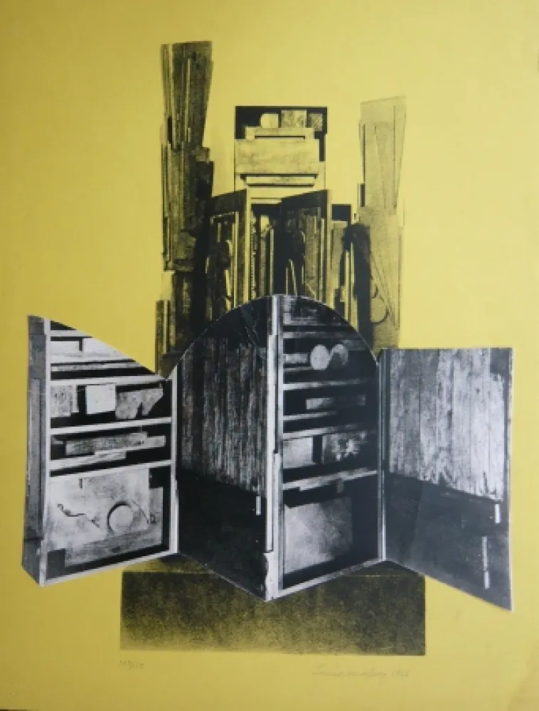 Siebdruck Nevelson - Sans titre