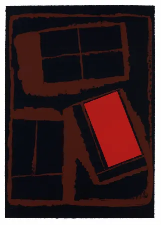 Siebdruck Nevelson - Untitled