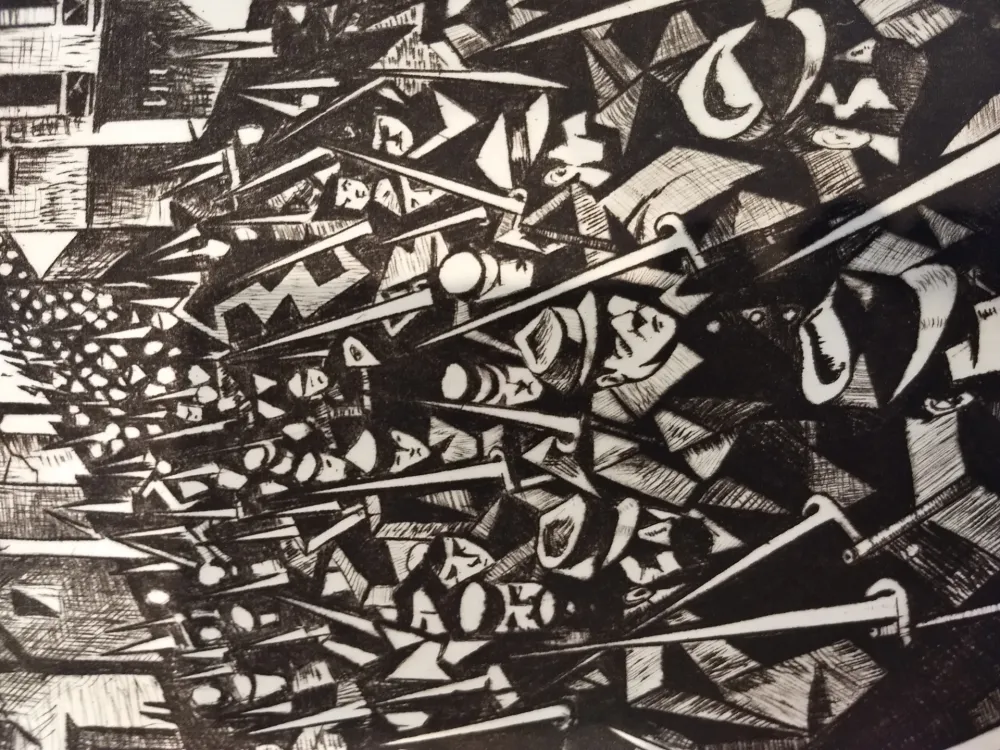 Illustriertes Buch Nevinson - Masters of etching