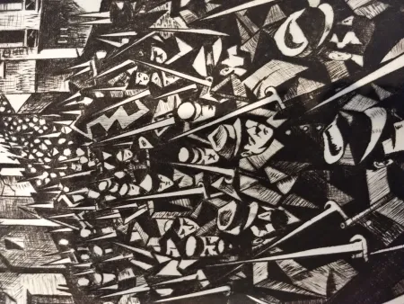 Illustriertes Buch Nevinson - Masters of etching