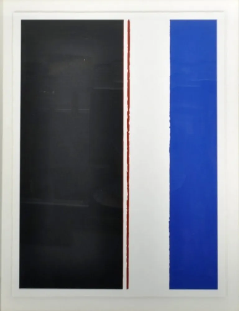 Siebdruck Newman - The word II, 1954 by Barnett Newman