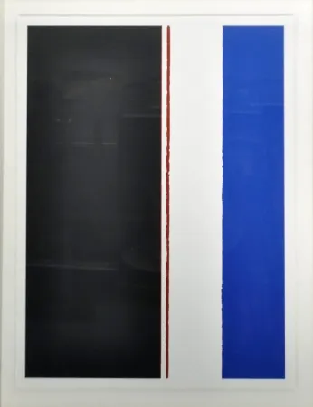 Siebdruck Newman - The word II, 1954 by Barnett Newman