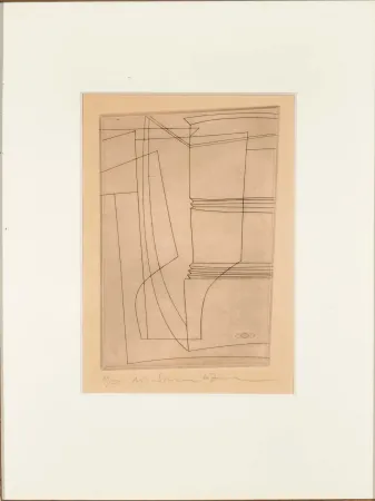 Radierung Nicholson - Pewter