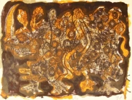 Lithographie Nieto -  Nashorn 