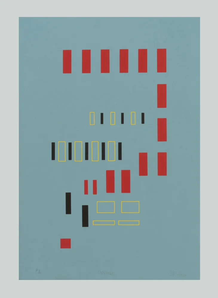 Siebdruck Nigro - Composizione