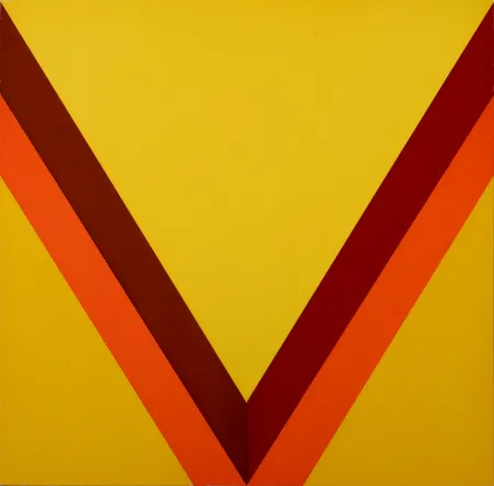 Siebdruck Noland - Early Fall, 1967 - Very scarce!