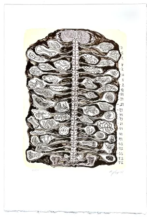 Digitale Druckgrafik Nørgaard - Mémoire d'outre tombe 