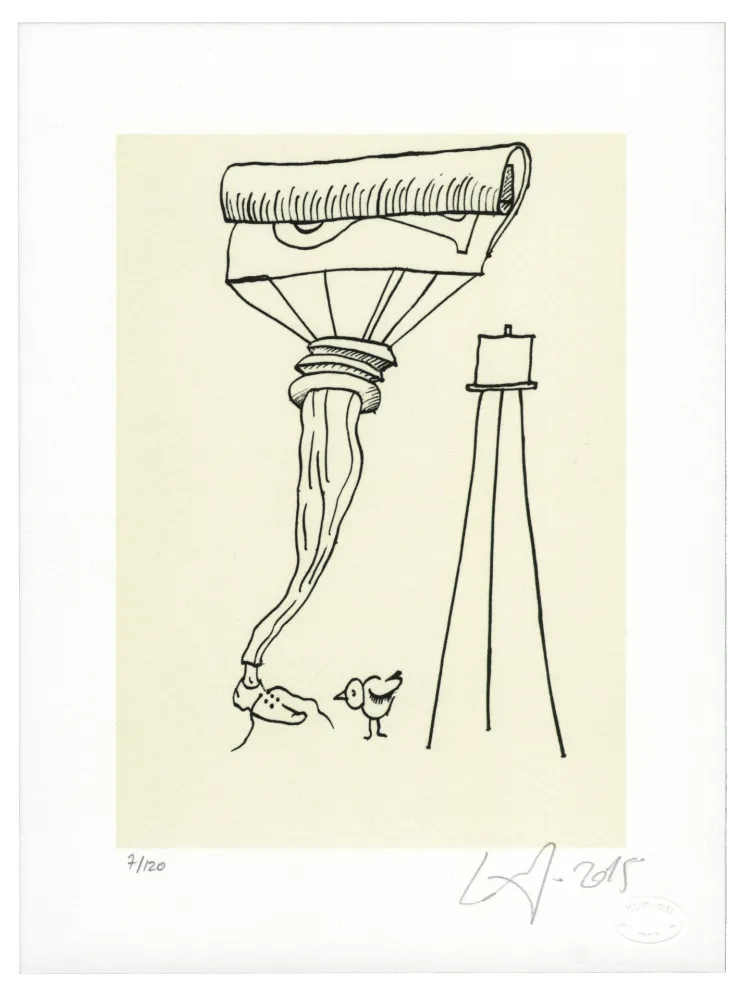 Lithographie Nørgard - Tube de dentifrice