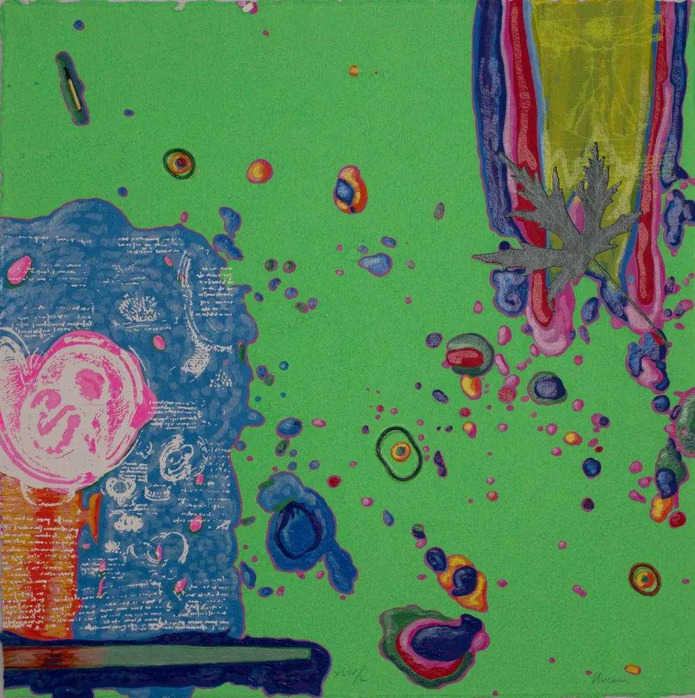 Siebdruck Nucara - Omaggio a Leonardo