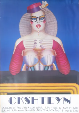 Plakat Okshteyn - Pina colada