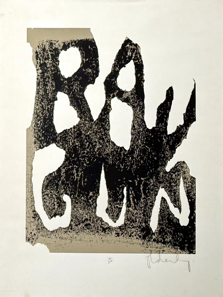 Lithographie Oldenburg - Ray Gun