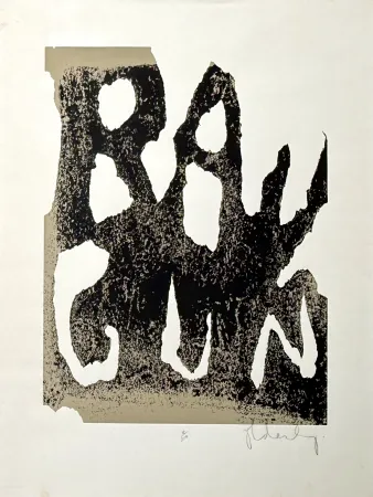 Lithographie Oldenburg - Ray Gun