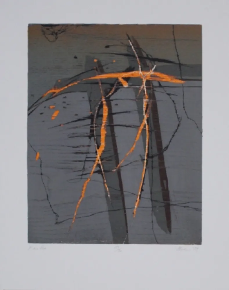 Holzschnitt Olschewski - Xantho