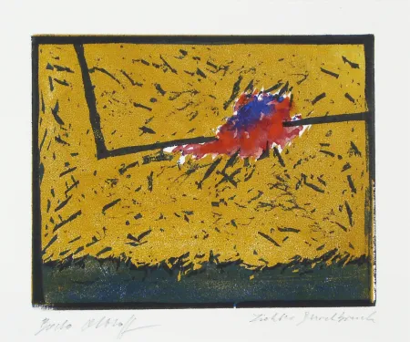 Holzschnitt Olthoff - Lichter Durchbruch (Light Breakthrough)