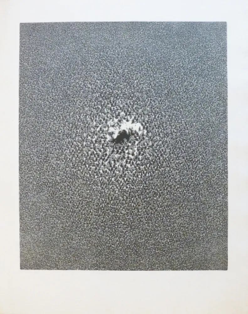 Radierung Und Aquatinta Opalka - Composition