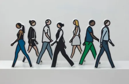 Keine Technische Opie - Walking Statuettes, full set of 7